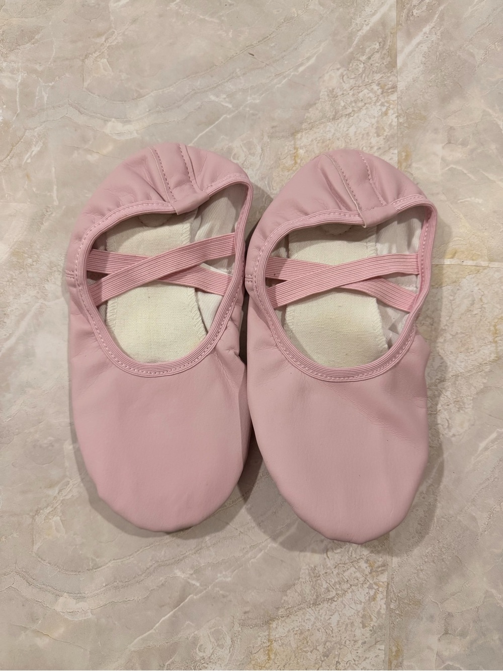 Bloch Pink Leather Ballet Shoe